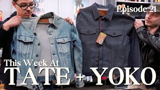 New Years & Faded Raw Selvedge Denim Jackets - This Week At Tate + Yoko : Episode 21