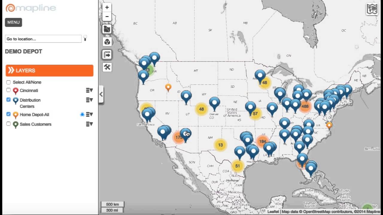 How To Cluster The Pins On Your Map Youtube