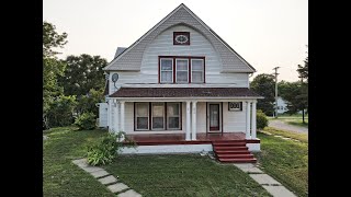 SOLD!!! 421 S Main St, Burr Oak, KS | Queen Anne Victorian Jewell County