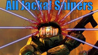Halo 2 but EVERY Enemy is a Sniper Jackal (On Legendary)