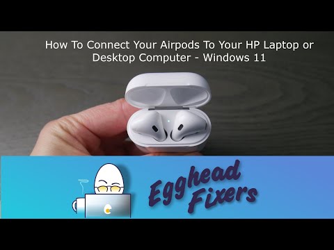 How to connect your AirPods to an HP laptop or desktop – Windows 11