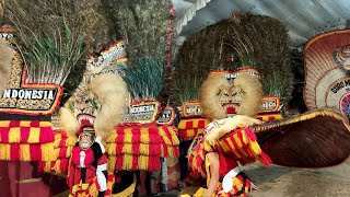 KEREN Banget.!!!! Atraksi GULUNG Ganas 7 BARONGAN Reog Ponorogo GEGERKAN Desa KUNTI