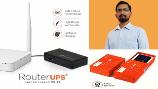 Resonate Router UPS Power Backup for Wi-Fi Router | UPS Router