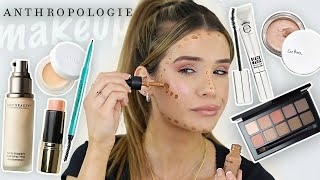 ANTHROPOLOGIE HAS MAKEUP??!! FULL FACE TEST! (We had Hits & Misses)