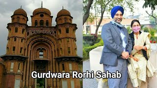 Sikh couple from America visit Gurdwara Rohri Sahib Gujranwala Pakistan