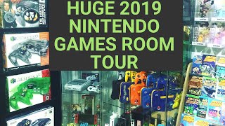 HUGE 2019 Nintendo Games Room Tour
