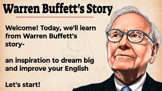 Warren Buffett's Story - Learn and Get Inspired || Learn English Through Story 🔥| Listening Practice