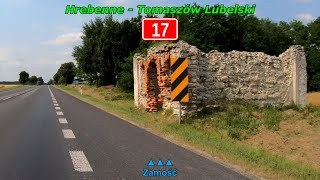 DK17 granica PL/UA (Hrebenne / Рава-Руська) - Tomaszów Lubelski ●2021●