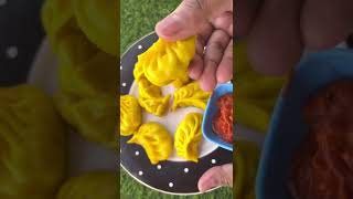 Yellow Momos😱😱 #shorts #fun2ooshfood