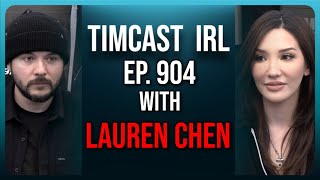 Timcast IRL - FIST FIGHT IN SENATE STOPPED By Bernie, Kevin McCarthy ATTACKS Gop Rep w/Lauren Chen