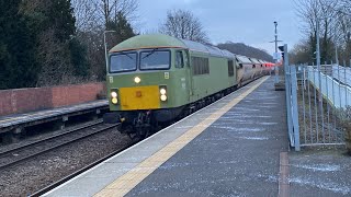 Number 14 on Valentine’s Day! 69014 GBRf 6E88 with 15 sand hoppers 17:05 15L Lea Road 14/2/2025