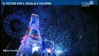 Il festino per Santa Rosalia a Palermo