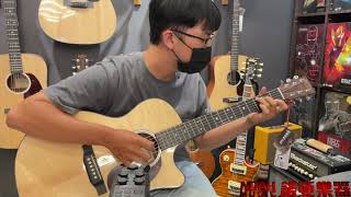 【諾亞樂器-吉他弦試聽】D'Addario XS 磷青銅 12-53 With Martin GPC-11E