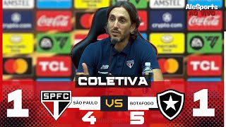 COLETIVA LUIS ZUBELDIA | SÃO PAULO x BOTAFOGO  - PÓS JOGO TRICOLOR