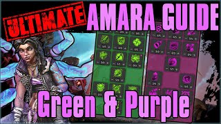 Melee \u0026 Mayhem Scaling - ULTIMATE Amara Guide Part 3: Green \u0026 Purple Skill Trees