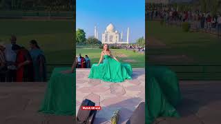 Photoshoot Bts at Taj Mahal | #behindthescenes #shorts