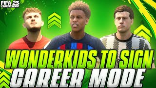 FIFA 23 | WONDERKIDS TO SIGN IN EVERY POSITIONS ON CAREER MODE✔️! CHEAP & EXPENSIVE | FUT 23