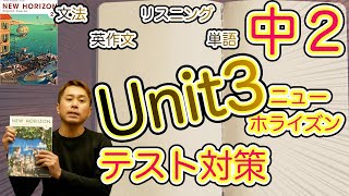 【中2英語】ニューホライズンUnit3・文法解説・テスト対策完全版【to不定詞の3用法まとめ】