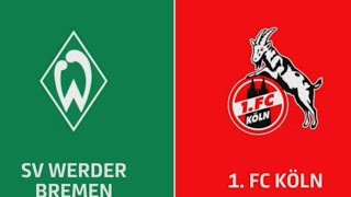 SV Werder Bremen vs. 1.FC Köln | 1. Bundesliga 23/24 | 5. Spieltag | Orakel | FIFA23⚽️