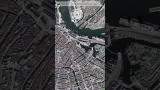 Amsterdam est la capitale européenne avec l’altitude la plus basse 🇳🇱🛰️ #hebdomaterre