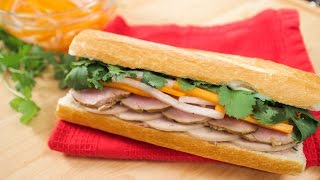 Banh Mi Sandwich Recipe w/ Lemongrass Pork - Pai's Kitchen