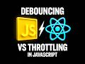 🚀 Debounce vs Throttle - Interview Must Know ⚡ | JavaScript Performance Tips