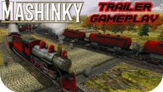 Mashinky - Trailer \u0026 Gameplay PC STEAM HD