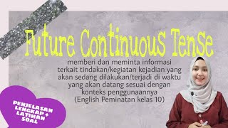 Future Continuous Tense