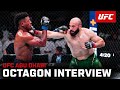 Azamat Murzakanov Octagon Interview | UFC Abu Dhabi