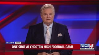 One shot at Choctaw High football game