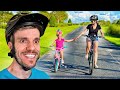 PASSEIO DE BICICLETA EM FAMÍLIA NOS ESTADOS UNIDOS! Família Brancoala