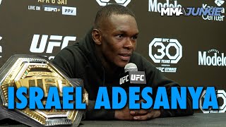Israel Adesanya Shuts Down Alex Pereira Trilogy Fight: 'He's Got To Do The Hard Yards' | UFC 287