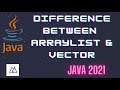 What is the difference between ArrayList and Vector in Java