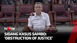 Agus Nurpatria Jalani Sidang Obstruction Of Justice | Kabar Khusus tvOne