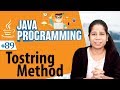 Tostring Method - Inheritance in Java Programming Language - Java Programming Tutorial