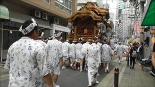 平成29年 天神祭 陸渡御 （獅子舞＆天満市場地車講など） 大阪天満宮