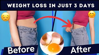 Egg Diet For Weight Loss In Just 3 Days Egg Diet Plan For Fast Weight Loss ‎@HealthFitnessConsultant