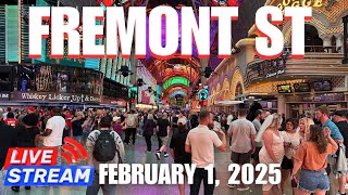 FREMONT ST EXPERIENCE 2025 SATURDAY NIGHT LIVESTREAM