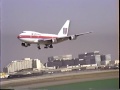 united boeing 747sp 21 landing at lax