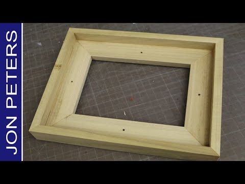 How to Make a Float Frame without a Table Saw How to Make a Float Frame without a Table Saw
