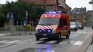 Brandweer Aalter : Vertrek naar brand