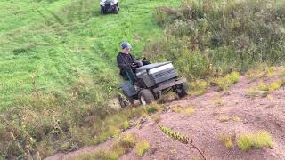 Uphill Lawn Mower fails