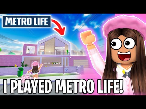 METRO LIFE CITY ️ is AWESOME!! Metro Life City RP (ROBLOX) Update 10