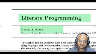 Read a paper: Knuth's original proposal for Literate Programming