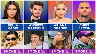 The Surprising Celebrities Who Smoke In Public