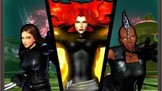 Ultimate Marvel VS Capcom 3 - X-23/Storm/Phoenix - Very Hard Difficulty Playthrough