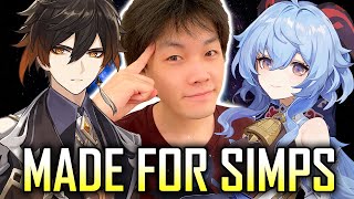 Zhongli and Ganyu are for CULTURED SIMPS