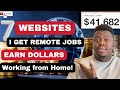 7 Websites You Can Get Remote Jobs And Earn £3,000 Monthly working from Home | Hiring immediately!