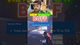 They prevented a 🕷️ Widowmaker DISASTER BUFF #Overwatch2