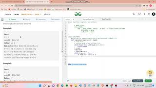 Remove duplicates from an unsorted linked list | POTD | GFG | Python